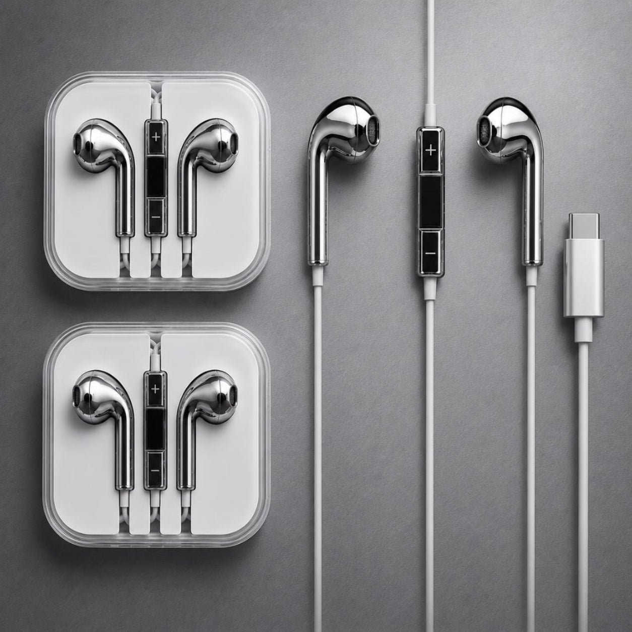 Buddys Chrome Ecouteurs filaires